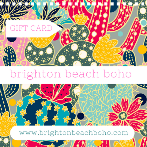 Gift Cards Brighton Beach Boho