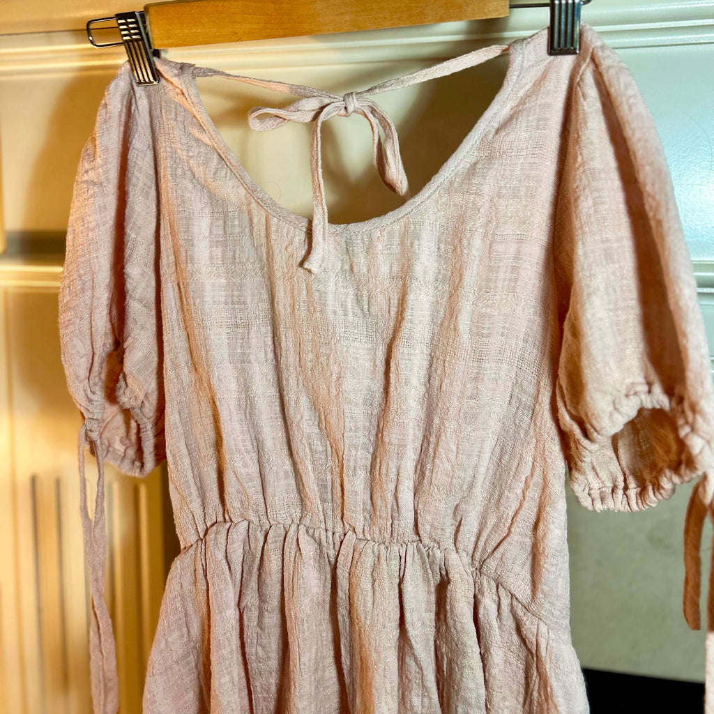 Tea Rose Cotton Crepe Top