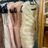 White Faux Fur Vest