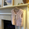 Baby Pink Faux Fur Vest