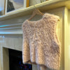 Baby Pink Faux Fur Vest