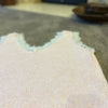 Baby Pink Lace Trim Knit Vest