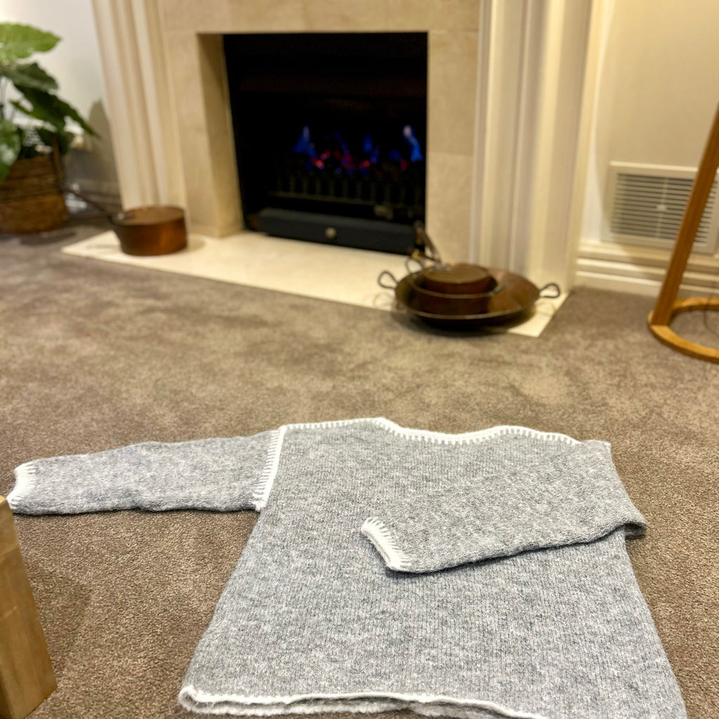 Dove Grey Soft Knit Jumper