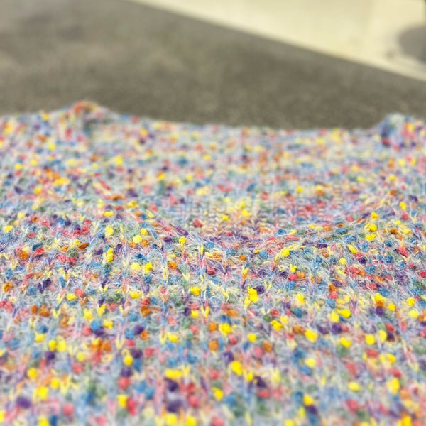 Heather Bubble Knit Jumper