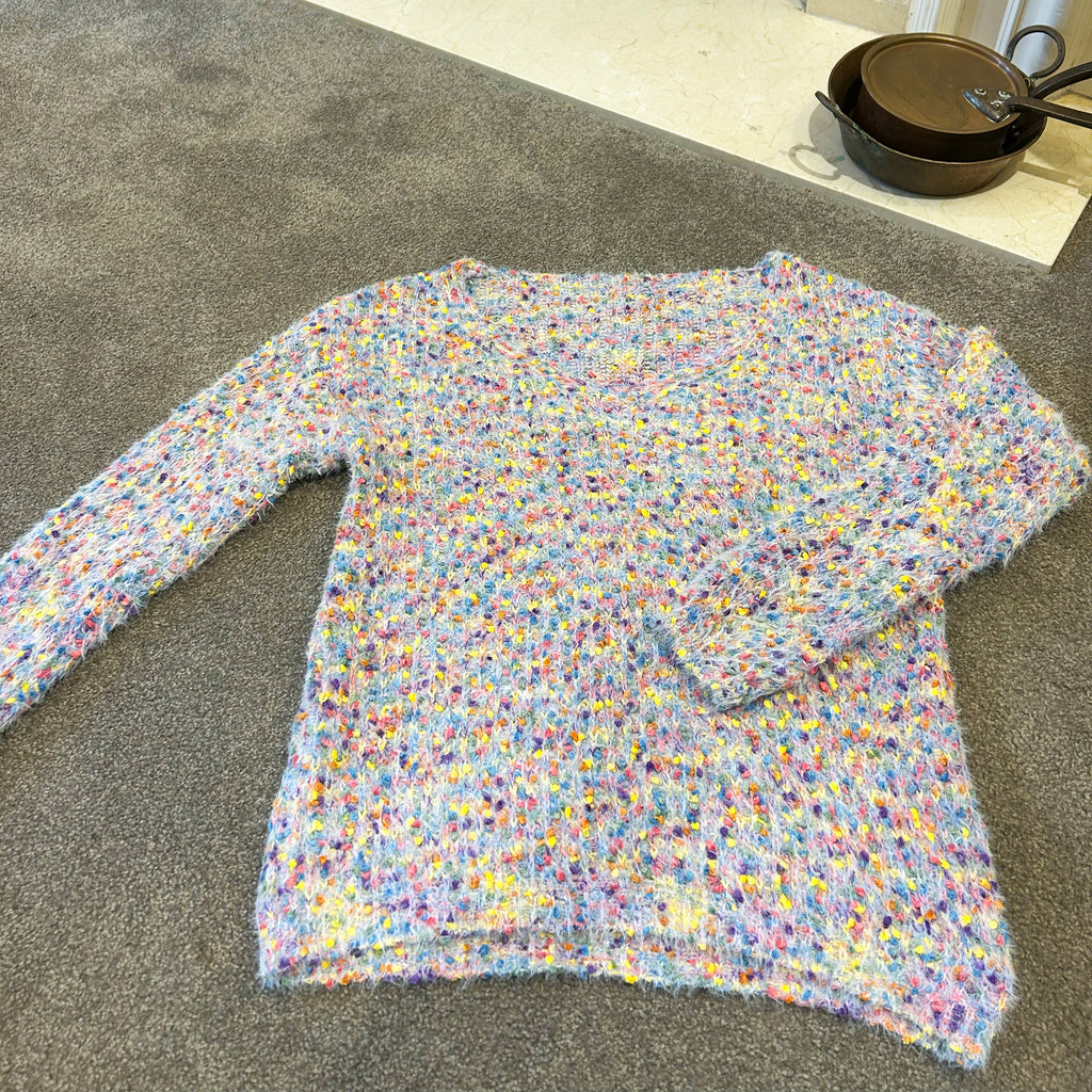 Heather Bubble Knit Jumper