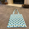 Block Print Hunter Green & Blue Block Print Bag/Tote