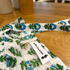 Block Print Floral Yellow/Blue Bag