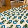 Block Print Floral Yellow/Blue Bag