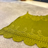 Joni Olive Strap Embroidered Singlet