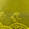 Joni Olive Strap Embroidered Singlet