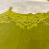 Joni Olive Strap Embroidered Singlet