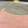 Joni Taupe Brown Embroidered Strap Singlet