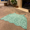 Joni Turquoise Floral Singlet
