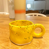 Chunky Ceramic Yellow Mug