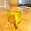 Chunky Ceramic Yellow Mug