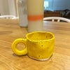 Chunky Ceramic Yellow Mug