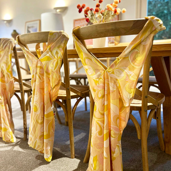 Marigold Retro Mini Dress