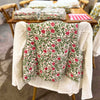 Mistee Raspberry Floral Quilt Vest