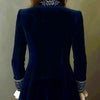 Navy Velvet Pirate Blazer