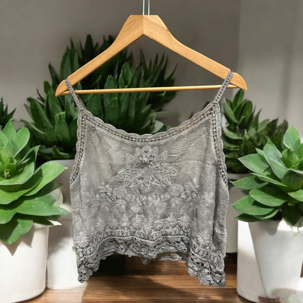 Joni Elephant Strap Embroidered Singlet