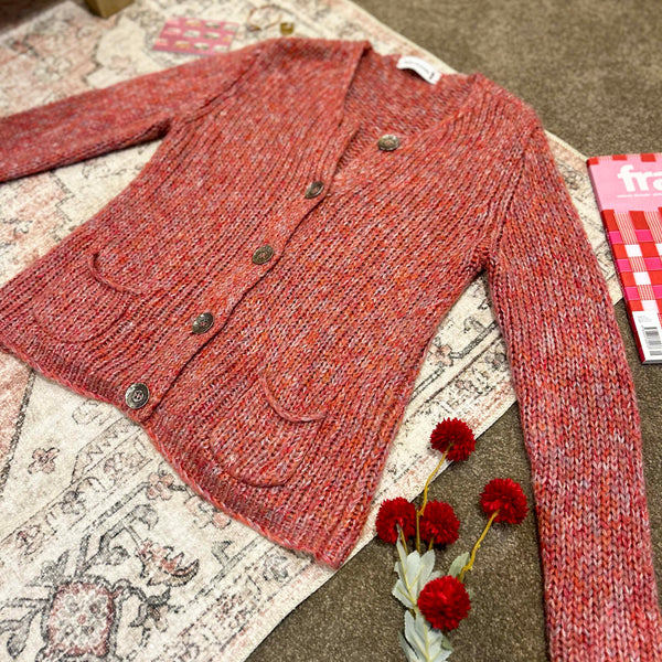 Ruby Mohair Knit Cardigan