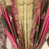 Sanvi Silk Kimono Gold Cedar Watermelon