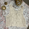 Scout Crochet Crop Vest