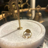 Star Diamond Adjustable Etched Ring