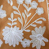 Tan Fur Lined Embroidered Vest