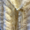 White Faux Fur Vest