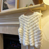White Faux Fur Vest