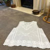 Willow White Butterfly Singlet