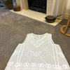 Willow White Butterfly Singlet