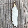 Fairy Wing Ceramic Pendant - Brighton Beach Boho