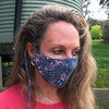 Journee Retro Floral Face Mask - Adult