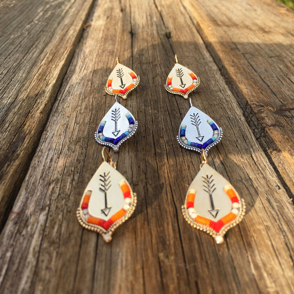 Lolita Blue Arrows - Brighton Beach Boho