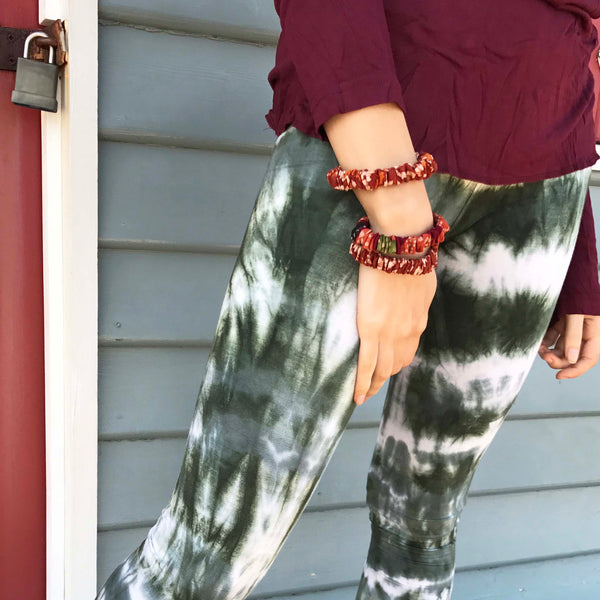 Sahana Medium Scrunchie - Brighton Beach Boho