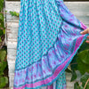 Turquoise Wrap Skirt - Brighton Beach Boho